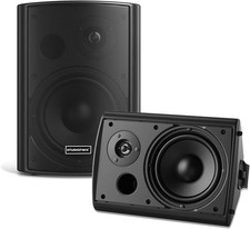 2x Outdoor Bluetooth Speakers Waterproof Wall Wireless Multi-Speakers Sync Patio
