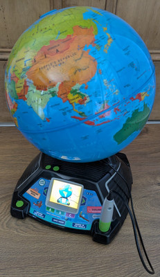 LeapFrog Magic Adventures Globus pädagogisch interaktiv elektronisch sprechen sehr guter Zustand