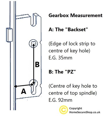 Iseo SERRATURA FERRO INF.MONT.1M TRIP. Art. 783380 E.30 - F.25 - Foto 4