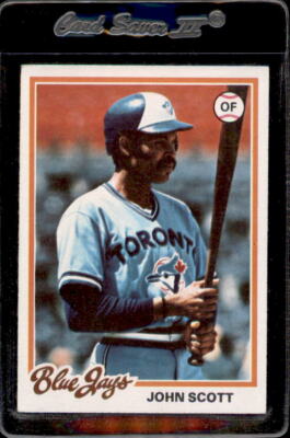 1978 Topps #547 John Scott Toronto Blue Jays - Nice Card
