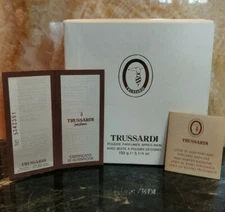 Trussardi 5 1/4oz 150g Perfumed Dusting Powder New in box Sealed Serial Cert!