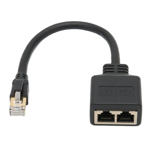 Lan-Kabel-Splitter Cat 8 Rj45-Ethernet-Adapterkabel Abs - Afbeelding 3 van 22
