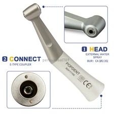 NSK Style Dental Slow Low Speed Handpiece Contra Angle Push Button Fresh