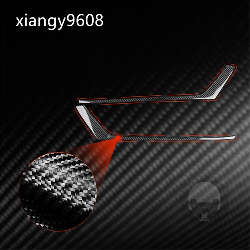 2×Carbon Fiber Interior Door Panel Decorative Trim Fit For Kia Stinger 2019-2023 - Picture 12 of 17