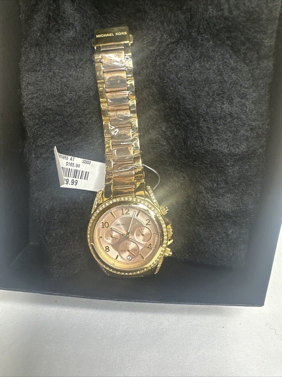 Michael Kors gold women’s watch working new with tags Michael Kors Pyper MK3898 Women main image 2