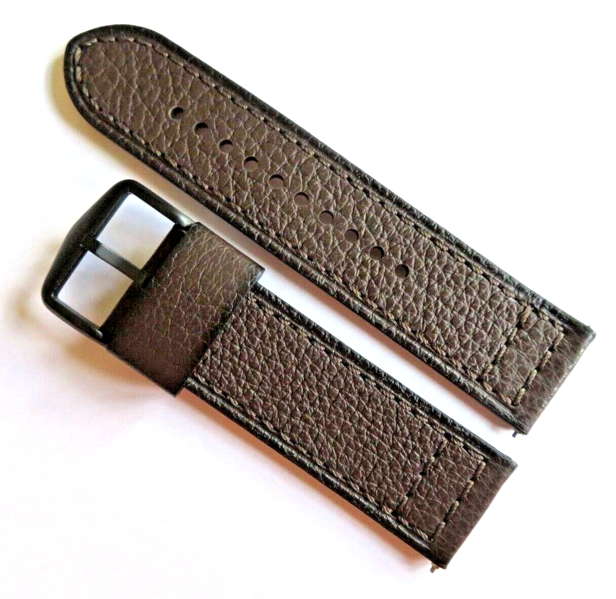 Fossil Original Replacement Leather Strap FS5751 Watch Band Brown 24 mm