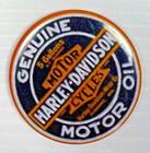 Harley-Davidson Genuine Motor Oil Advertising Pocket Mirror Vintage Style