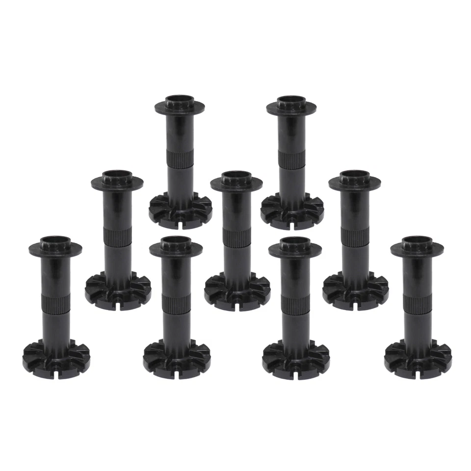 WITEN&NOCK Duschwannenfüße Montagefüße Set für SMC Duschwanne Stellfüße Wannenfuß 90/130mm