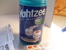 Collectible Collectors Edition Yahtzee Wrigley Edition Family Fun Game 