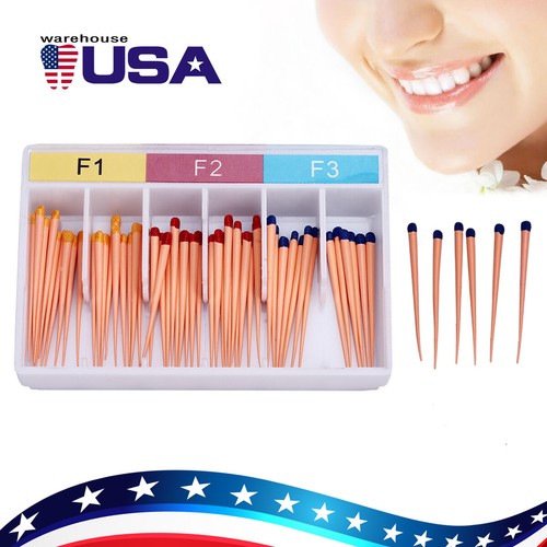AZDENT Dental Gutta Percha Points Absorbent Paper Points Root Canal Endodontic - Picture 8 of 24