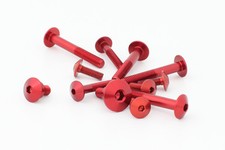 EVOTECH KIT VITI MOTORE ENGINE BOLTS KIT KAWASAKI Z 750 2004-2006 ROSSO RED