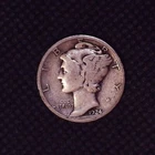 1924-P Mercury Dime Philadelphia Mint Silver (10)C #B113