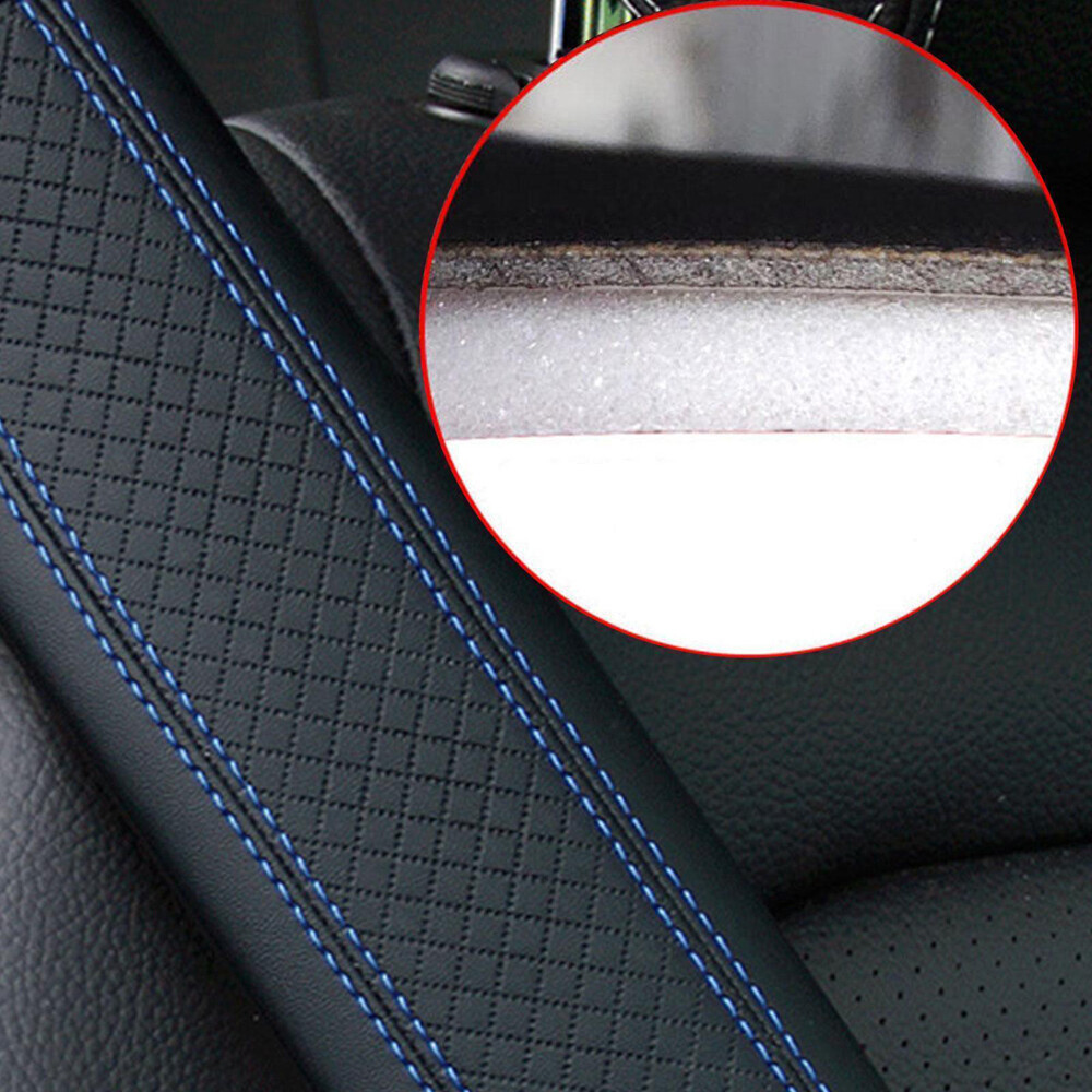 1x Blue Car Seat Belt Cover Pads Car Safety Cushion Covers Strap For