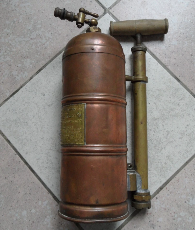 ANCIEN PULVERISATEUR CUIVRE MURATORI - Photo 3/4