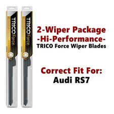 Hi-Performance 2-pk Wipers fits 2014+ Audi RS7 - 25260/210
