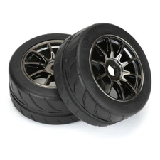 NEW Pro-Line 1/7 Toyo Proxes R888R Tires on Spectre Gun M 17mm Wheels (2)