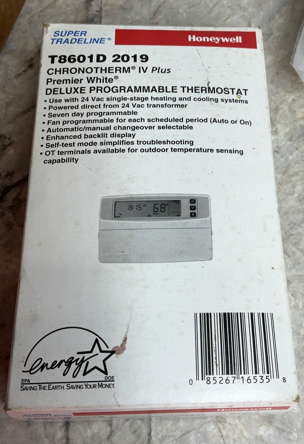 Honeywell Chronotherm IV Plus Deluxe Programmable Thermostat