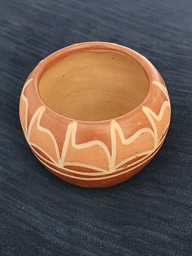 Small Red Clay Hand Glazed Pot - Picture 7 of 9
