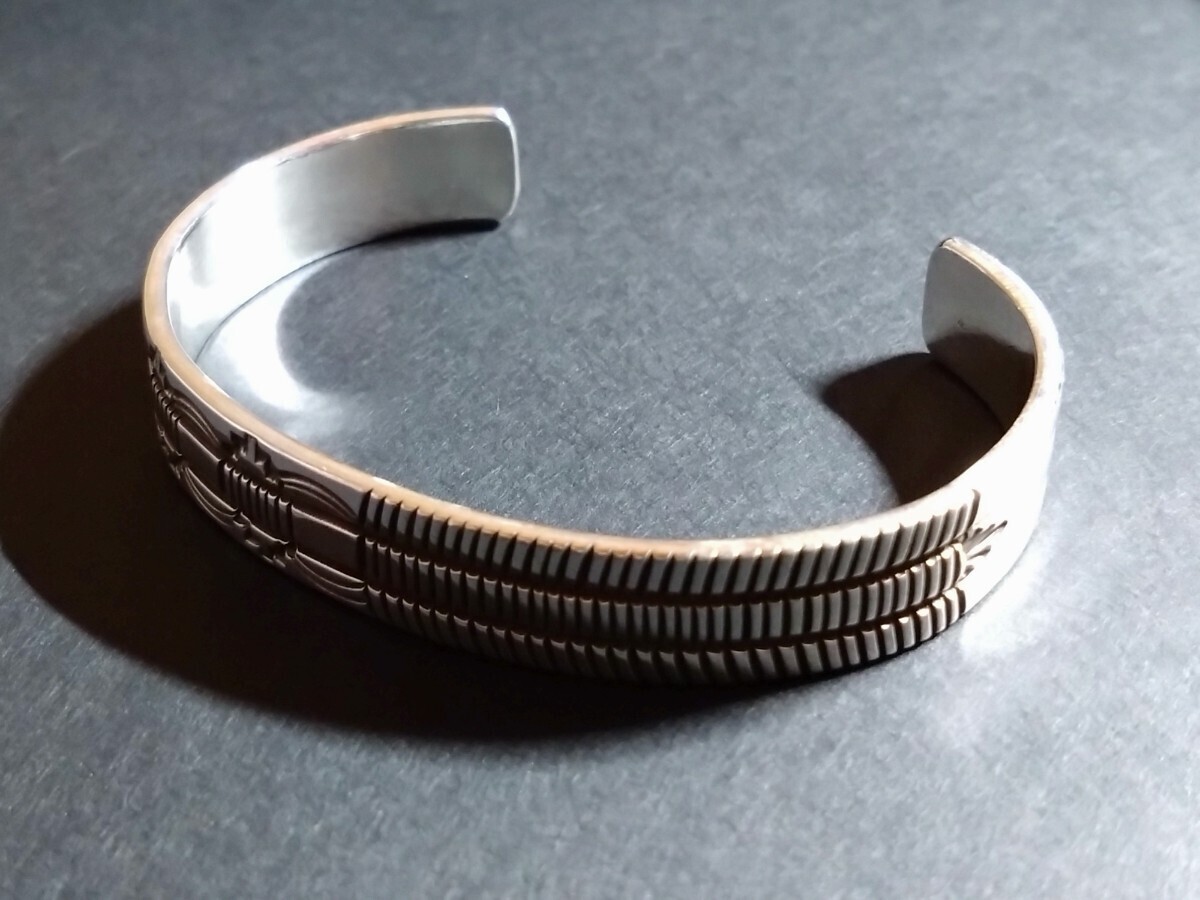 Bruce Morgan Stampwork Bangle (Asymmetrical ) Indian Jewelry | eBay
