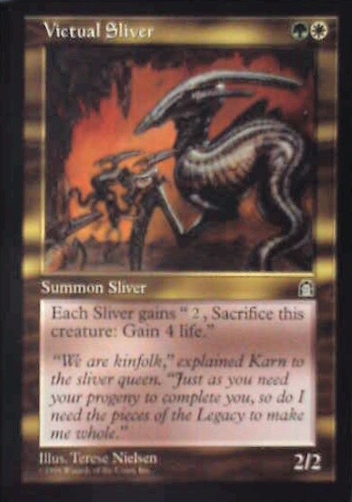 Victual Sliver - Stronghold: #131, Magic: The Gathering Lp R190