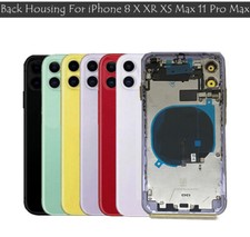 Replacement Back Housing Frame For iPhone 8/8 Plus X/XR/XS Max 11/11 Pro Max