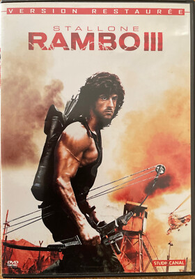RAMBO 3 FILM VON PETER MacDonald DVD SEHR GUTER ZUSTAND