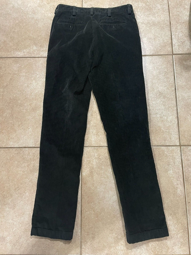 L.L. Bean Men's Corduroy Pants Classic Fit Black 31W 34L Stretch Cotton Spandex - Picture 4 of 6