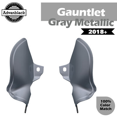 Gauntlet Gray Metallic For M8 Harley Lower Rider Plastic Mid Frame Air Deflector