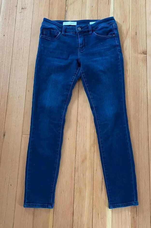 Anthropologie Pilcro And The Letterpress Womens Stet Ankle Skinny Jeans 28