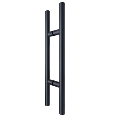 CEL 24'' Ladder Style Back-to-Back Entry Door Pull Handle, 304 Stainless Steel