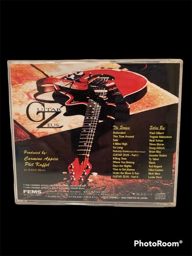 Carmine Appice's Guitar Zeus (Japan CD ) Yngwie Malmsteen, Brian May, Slash 1995 - Imagen 7 de 7