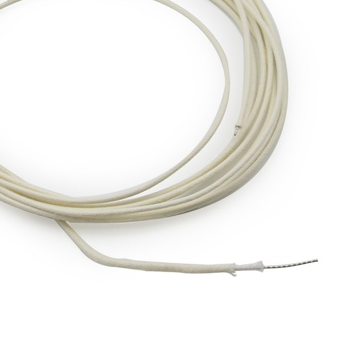 Cable de tela trenzado vintage preenned de 10 ft cable de tela trenzado 7 hilos 22AWG 8 colores - Imagen 6 de 20