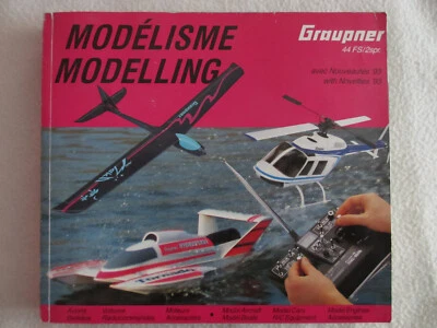 GROS CATALOGUE GENERAL GRAUPNER MODELLING MODELISME MODELLBAU 656 pages 1993 - Photo 1/4