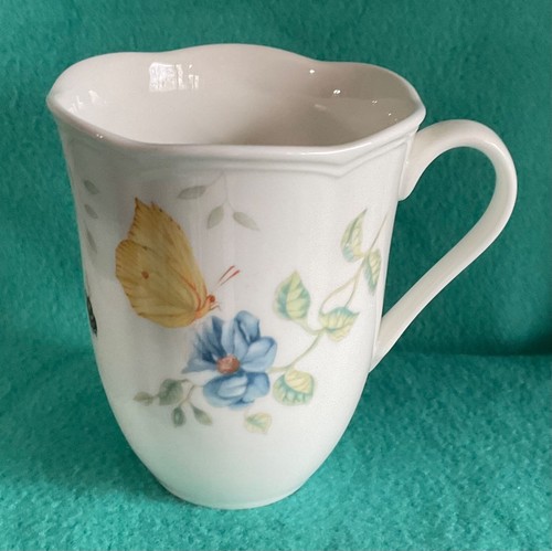 LENOX BUTTERFLY MEADOW Dragonfly 8oz 4 1/4” TEA / COFFEE MUG ~NEW~ - Picture 2 of 4