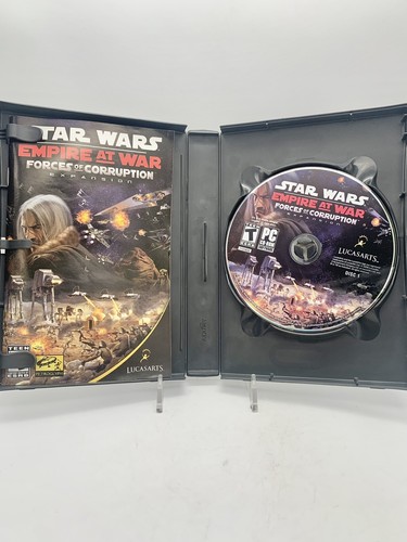 Star Wars Empire at War Forces of Corruption Expansion PC 2006 Complete CIB - Picture 4 of 6