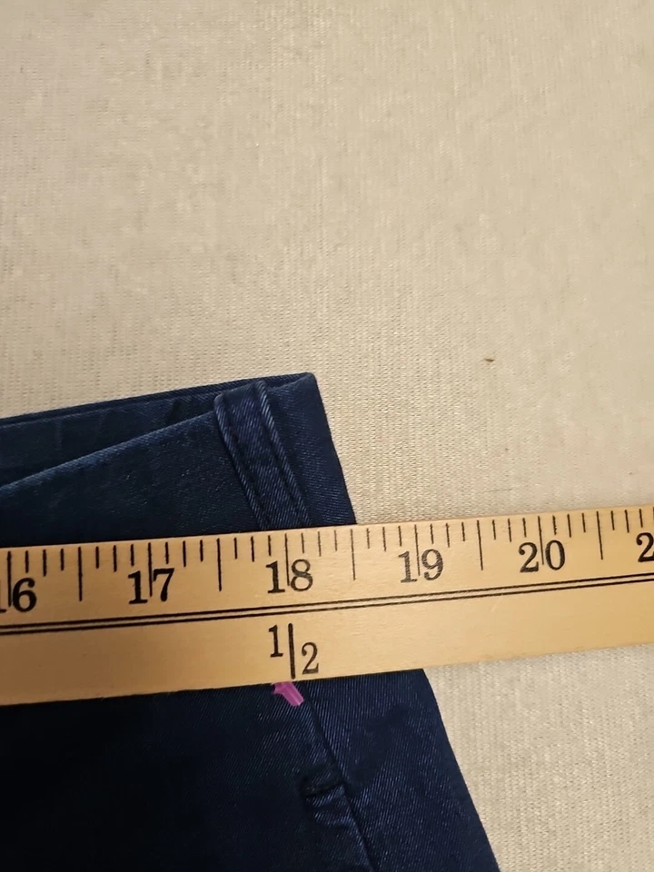 Pantalones de fin de semana Barry Bricken para hombre Blye chino cremallera frente plano dobladillo crudo nuevos Foto 4 de 4