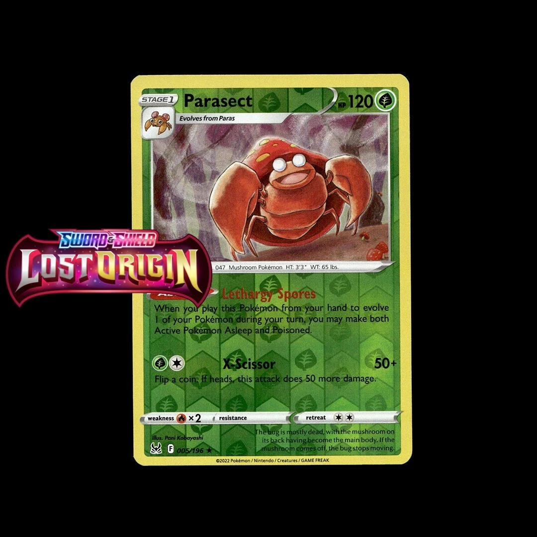 Parasect Pokmon TCG Cards for sale | eBay