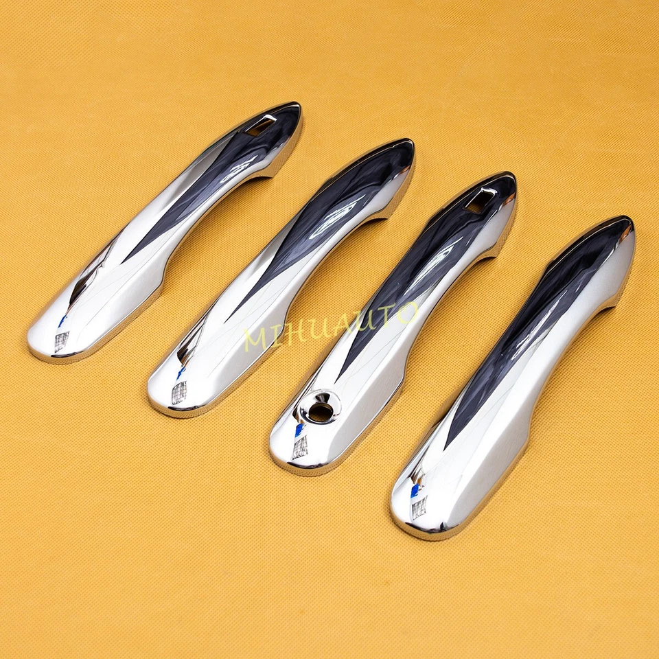 Para 2018-2025 Toyota Camry Chrome tampa de maçaneta de porta externa de carro e acabamento de tigela de copo - Imagem 3 de 4