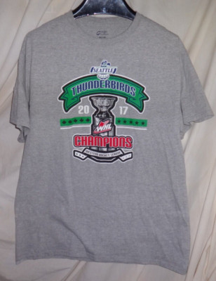 2017 SEATTLE THUNDERBIRDS WHL Champions Shirt CHL Hockey Sz L