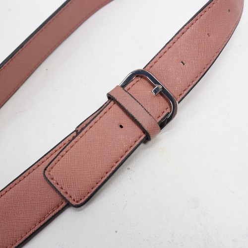 Umhängetasche Handtasche Ersatzriemen rosa Kunstleder goldfarbene Schnalle 28" Adj - Bild 3 von 4