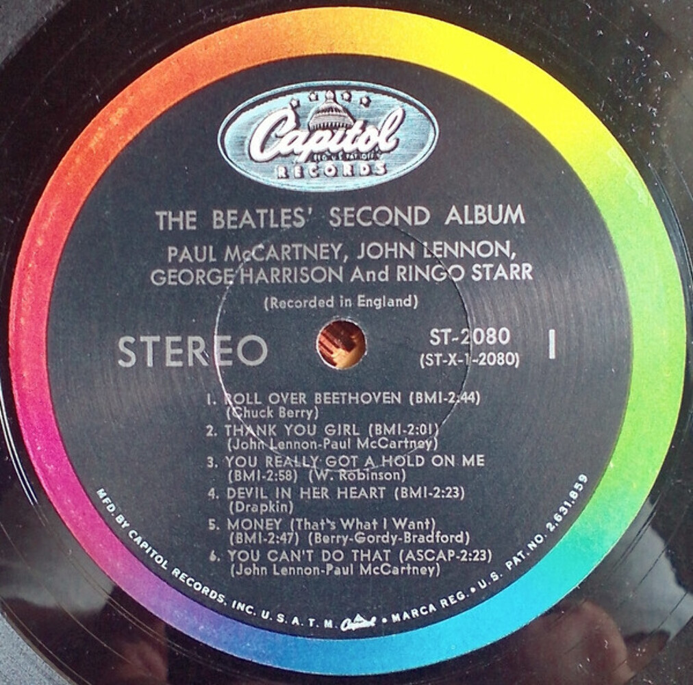 The Beatles - The Beatles' Second Album - Capitol Records
