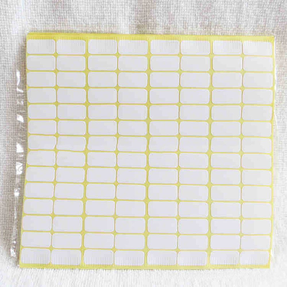 Blank Name Tag Stickers