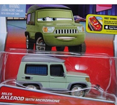 Disney Miles Axlerod With Microphone Tokyo Party Edition Diecast