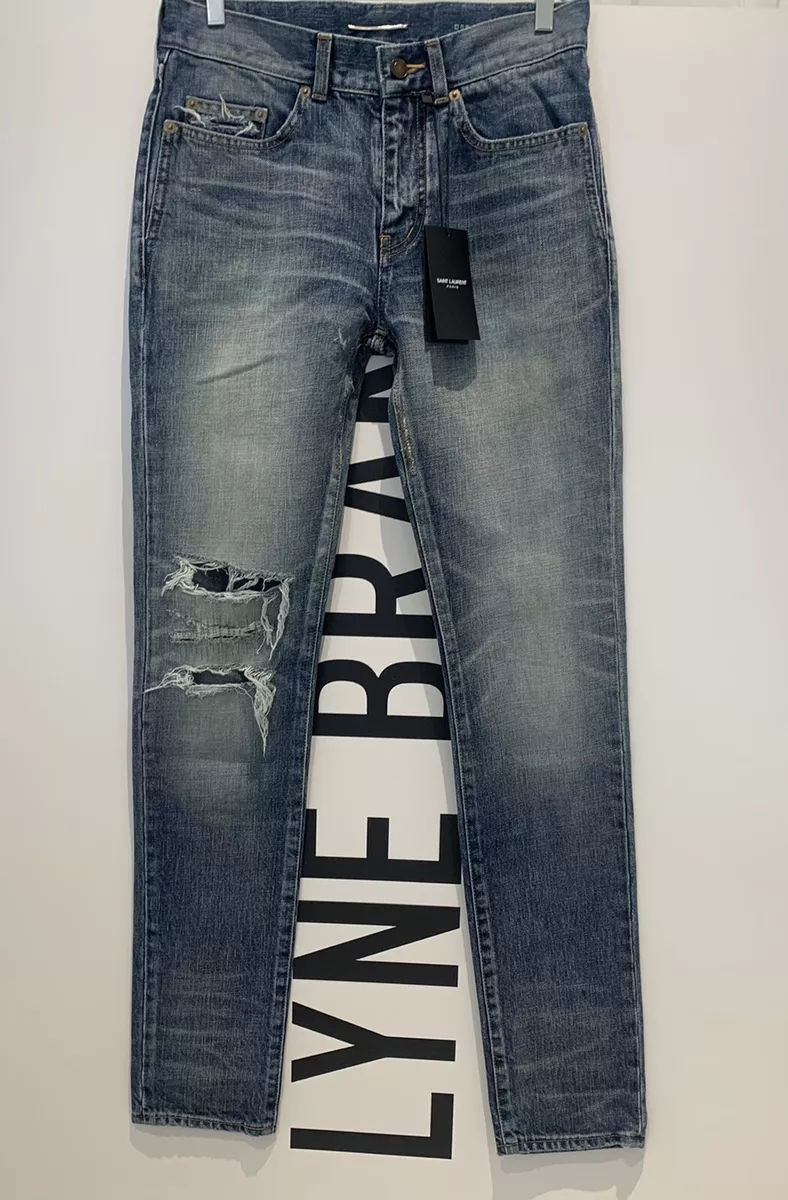 Saint laurent denim sizing sales