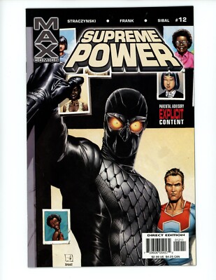 Supreme Power #12 2004 Marvel Comics NM- Nighthawk Max Comic