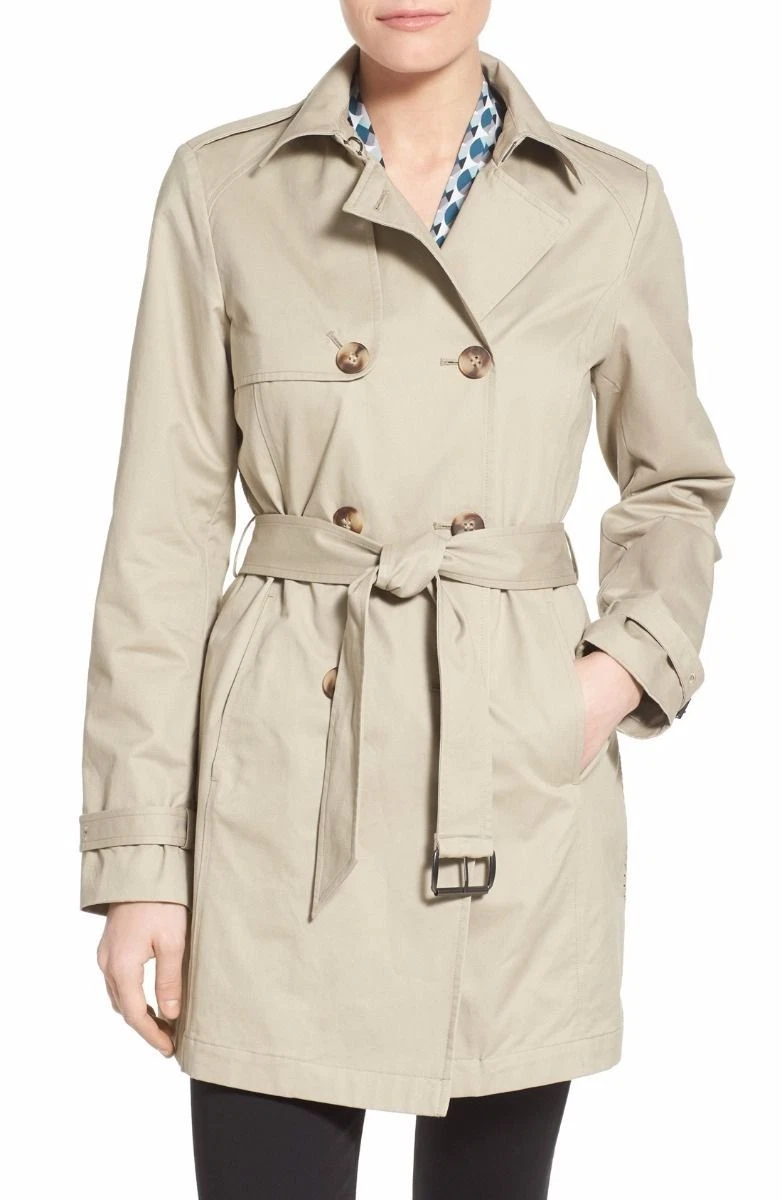 Tahari clearance trench coat