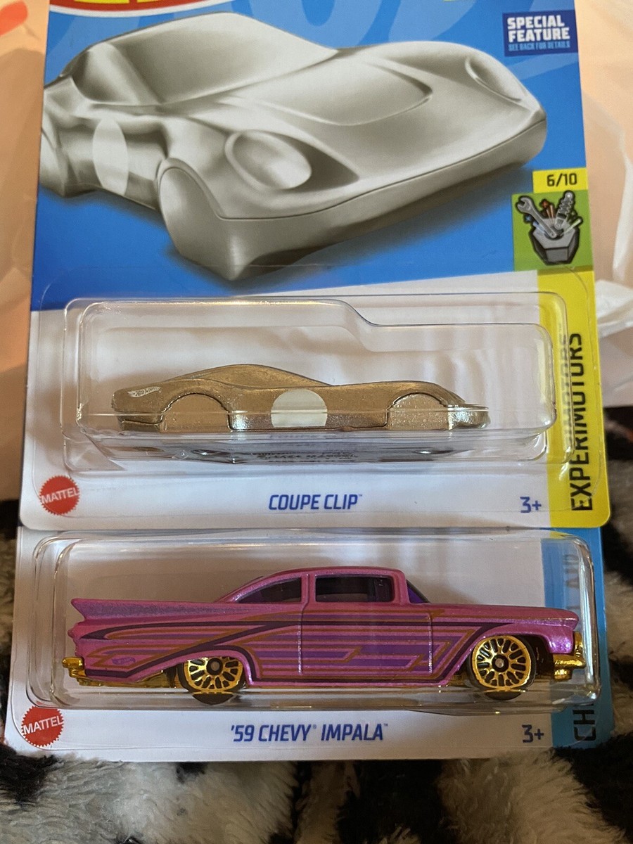 Hotwheels - Lot of 2 - '59 Chevy Impala & Coupe Clip | eBay