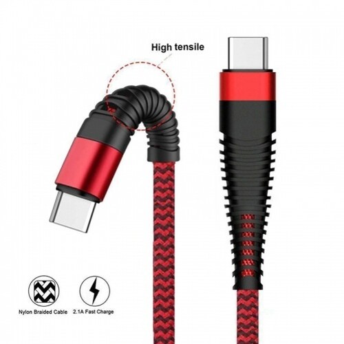 For Samsung Galaxy S24 Ultra - 10ft PD Cable w Case Belt Clip Type-C to USB-C - 第 5/12 張圖片