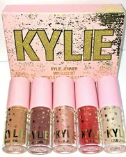 KYLIE JENNER Cosmetics MINI HIGH GLOSS SET Lipstick HOLIDAY COLLECTION Limited