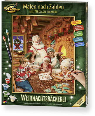 Schipper Malen nach Zahlen Master Class 40x50cm Weihnachtsbäckerei 609130890